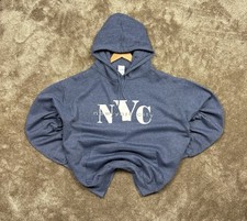 Hoodie vintage WALI “NYC New York City” – Taille XL, Fit Urbain Classique