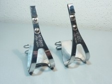 Paturaud Toe Clips Special Cross Pedal vintage Bike Herse Singer 1950-60's NOS