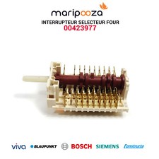 Interrupteur sélecteur four - Bosch Siemens  Blaupunkt - 00423977 -  5430002105