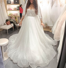 Robe de mariée princesse sietla mila nova blanche neuve