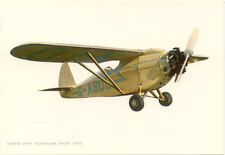 Carte postale AVION CAMPER SWIFT MONOPLACE RACER 1930