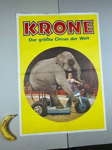 Affiche cirque 1975 krone - 1975, x