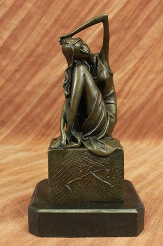 Sculpture bronze art - art, nouveau