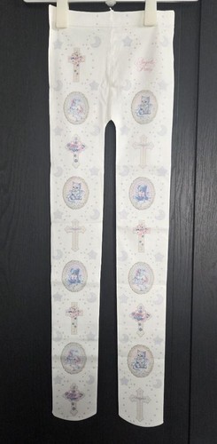Milky cross tights - 🌸milky,