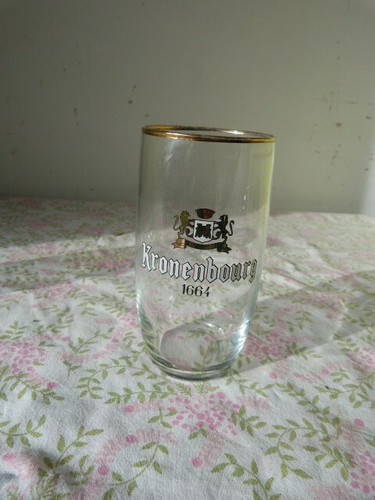 Verre bière kronenbourg - verre, à