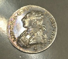 LOUIS XVI RARE 1/5 ECU 1785