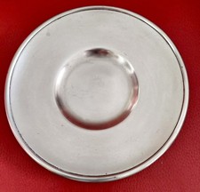 ASSIETTE METAL ARGENTE ARMAND