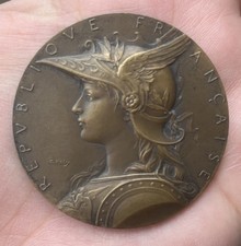 MEDAILLE EN BRONZE PAR ROTY @