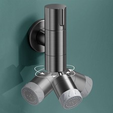 Robinet mural robuste