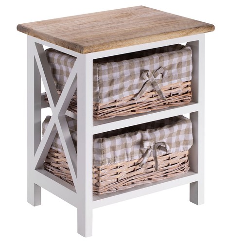 Table chevet nuit paniers - chevet, 2