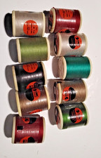 DMC  10 bobines de fil  divers