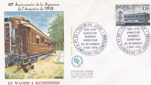 France 1978 fdc - france, armistice