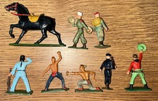 8 Figurines Starlux Soldats Indiens