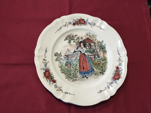 Grand plat rond - rond,
