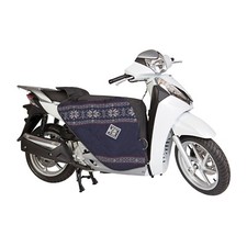 tablier jupe scooter TUCANO R010BBN bleu NORWAY blanc SCUD porter pour plancher