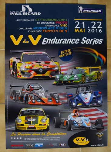 Affiche circuit ricard v - affiche,