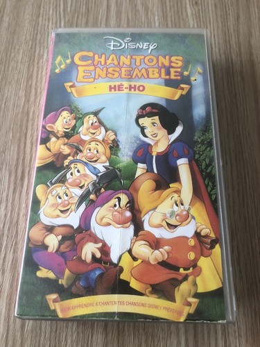 Cassette vidéo vhs chantons - cassette,
