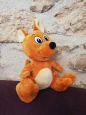 O/ Doudou Peluche Parc Walibi Kangourou Orange Star Parks 