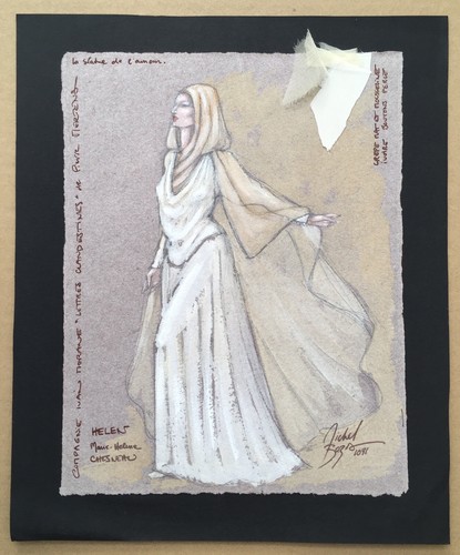 Dessin projet costume - projet,