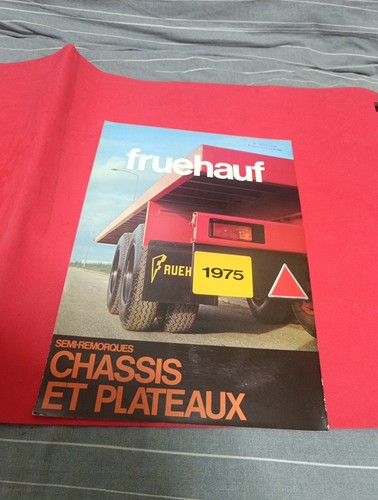 Fruehauf remorques prospectus - remorques,