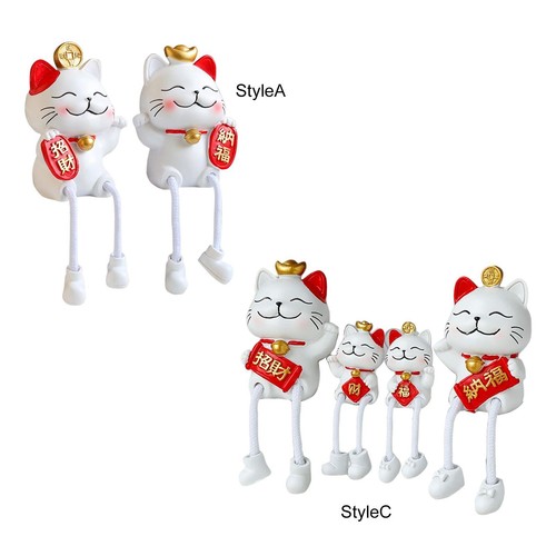 Lucky cat figurine animal - lucky,
