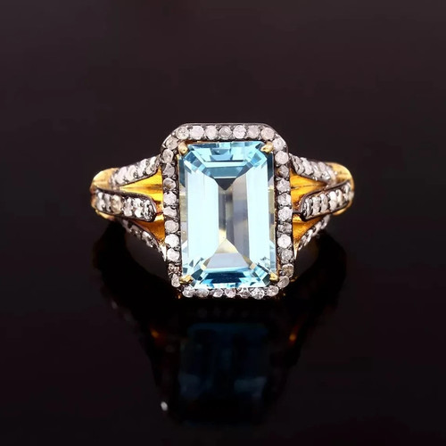 Bague ancienne style victorien - bague,