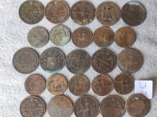 Lot de 25 Pièces De Monnaie