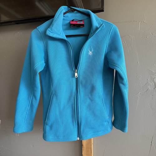 Spyder women blue full zip - spyder,