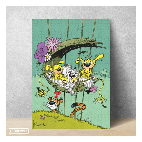 Marsupilami puzzle 1000 - puzzle,