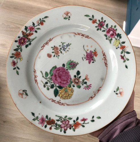 Belle assiette porcelaine - belle,