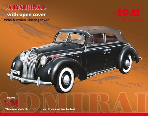 Opel admiral cabriolet - admiral, ww2