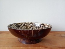 coupelle en noix de coco  sculptée , coquilles d'oeufs. Indonésie.Bali.artisanat