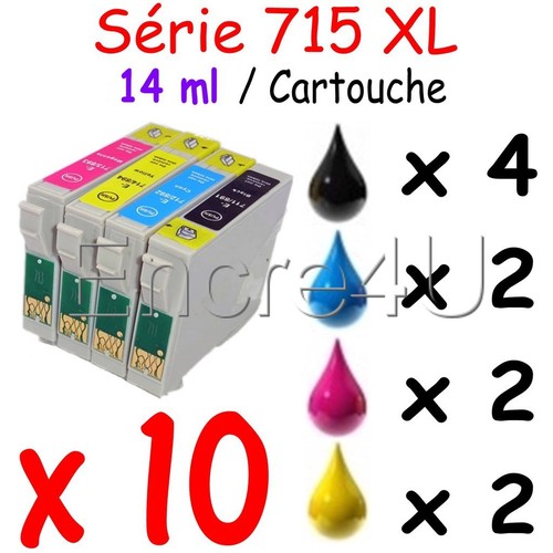 Lot cartouches d - lot, 10