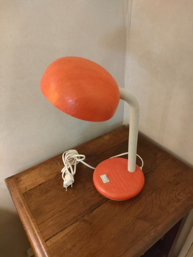 Lampe orange bureau chevet - orange,