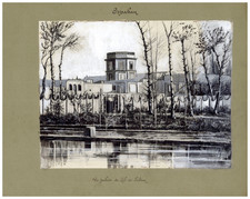 Persia, Le Palais de Zil-es-Sultan  Vintage albumen print, provenance exceptiona