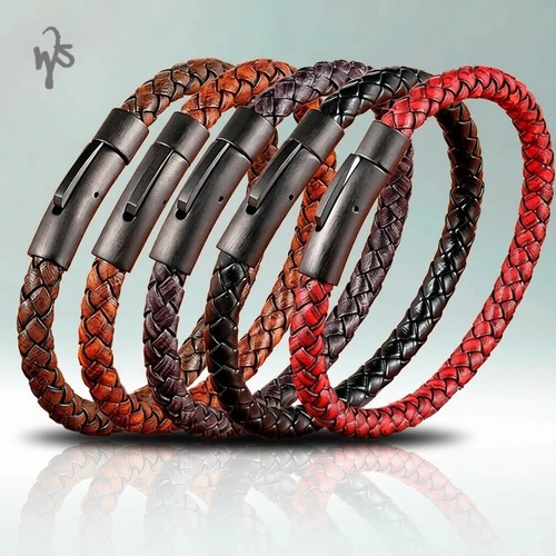 Bracelet homme wsesto - bracelet, cuir
