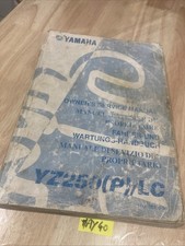 Yamaha YZ250 LC P 2002 manuel