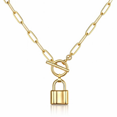 Glozzo collier cadenas acier - cadenas,