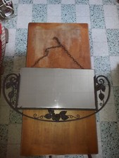 Ancien miroir en fer forgé