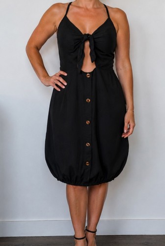 Robe noire sexy made italy - noire,