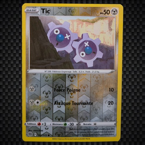 Cartes pokémon tic reverse - cartes,