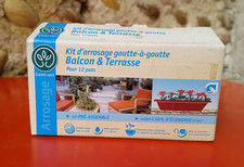 Kit d'arrosage goutte à goutte balcon terrasse 12 pots de fleurs plantes jardin