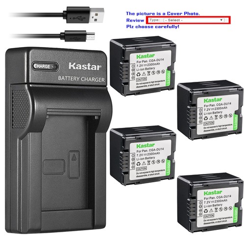 Kastar battery slim charger - battery,