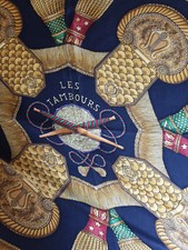 Hermes carré 90 Les tambours