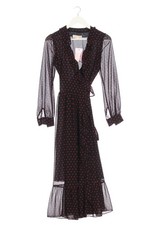 MICHAEL KORS Robe portefeuille Dames Robe T EU 34 noir-rouge style décontracté