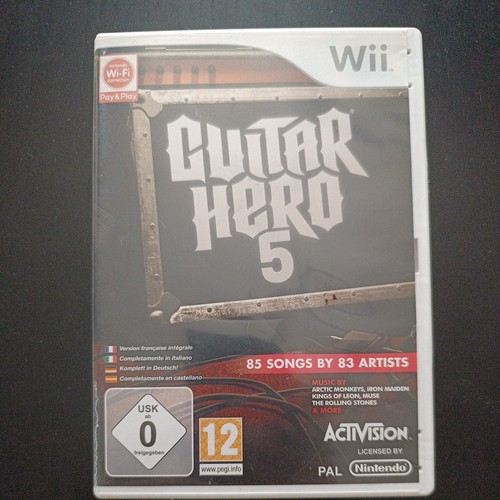 Guitar hero nintendo wii - nintendo,