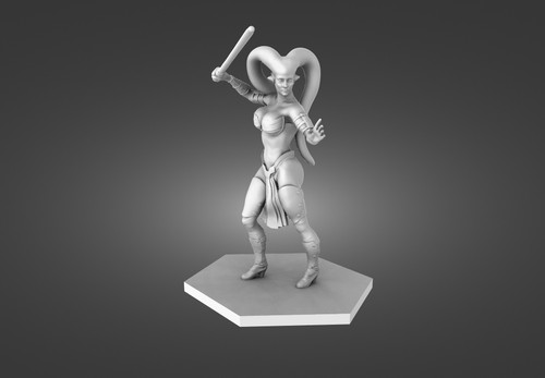 Darth talon resin sculpture - darth,