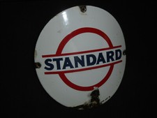 RARE PLAQUE EMAILLEE STANDARD