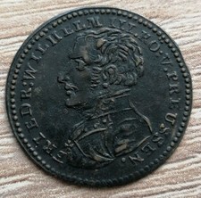 Jeton - Allemagne Jeton de Friedrich Wilhelm III de Prusse 1797 à 1840 en laiton