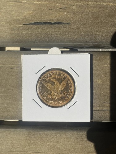 Pièces dollars or 1866 - 10,